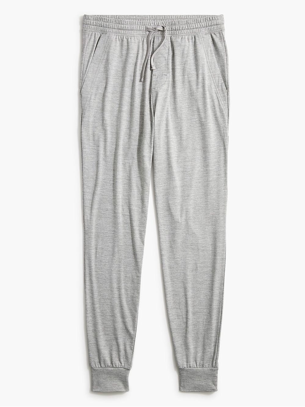 Men's J Crew Factory Lightweight Jogger Pants - Light Gray